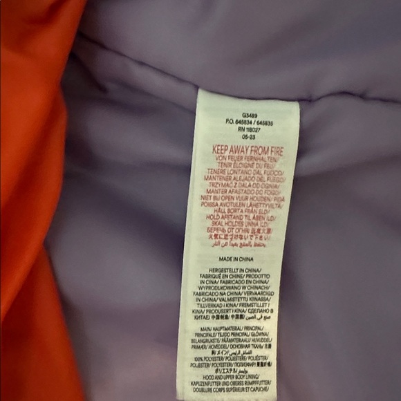 Mini Boden Girls' All--Weather Waterproof Jacket- Navy Floral Pattern 3Y-4Y - Picture 6 of 6